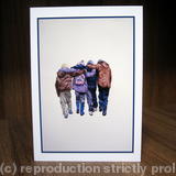 Best Pals - Print taken from original watercolour painting.