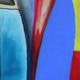 To See | | 50 x 183cm | acrylic/ink on canvas To See