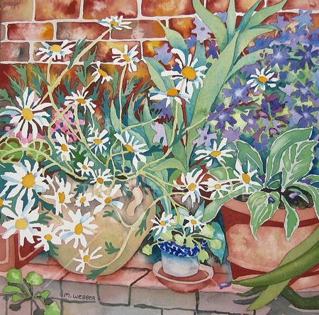 Wall Flowers (Artist's ref 0609WA)