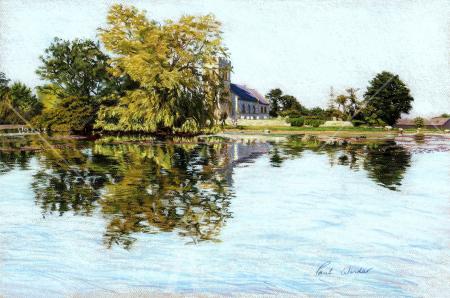 Falmer Pond by Paul Winder