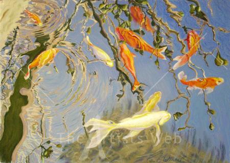 Ripples and reflections by Paul Winder