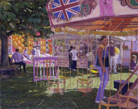 A Quiet Corner of the Village Fair by Paul Winder