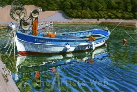 Provencal fishing boat by Paul Winder