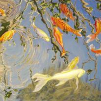 Ripples and  reflections by Paul Winder