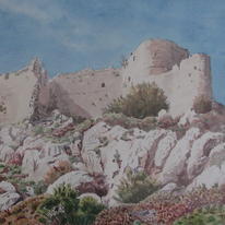Crusader Castle by William Blackshaw