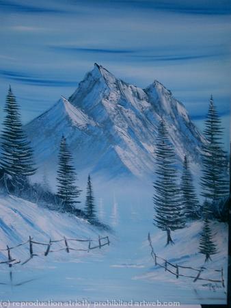 The snowy trek