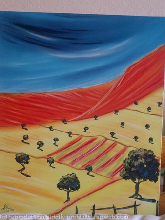 Tuscan hills