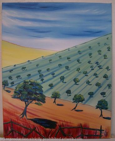 Tuscany hills