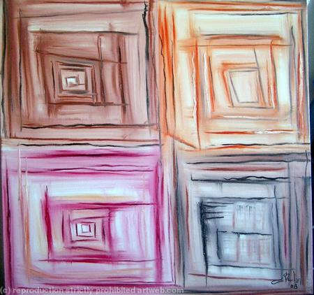 Abstract cubes