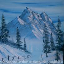 The snowy trek