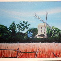 windmill/ mouse mat