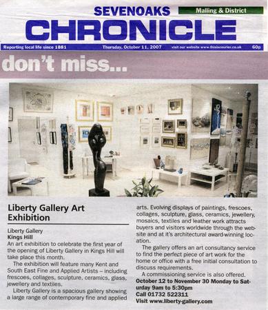 Sevenoaks Chronicle, 11th October 2007