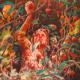 autumns sweet apple | | 57 x 53cm | oil on board autumns sweet apple