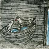 diary series, untitled 18 - etched monotype