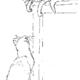 cats playing | £17 | 254 x 203cm | pen and ink cats playing