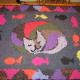 cat and fishes