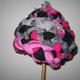 braided hat pink