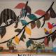 cat and birds