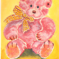 pink teddy for daisy