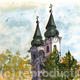 Twin spires
