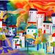 Mediterranean village…