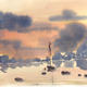 Estuary scene after…