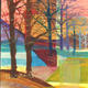 Winter tree landscape…