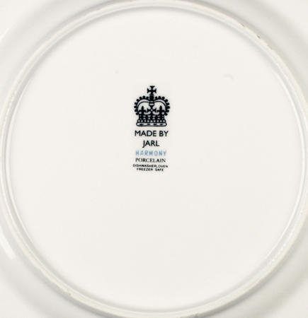 back of plate