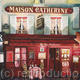 Maison Catherine | (sold) | 45 x 45cm | Acrylic on canvas Maison Catherine