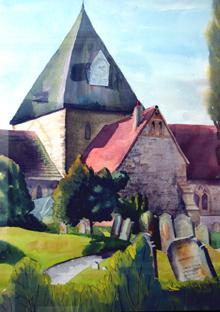 Ditchling church