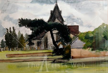 Ditchling Church Winter