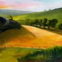 Daybreak on the Downs