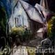 Alciston Church Remembered | ¥49100 | 58 x 77cm | Mixed Media Alciston Church Remembered