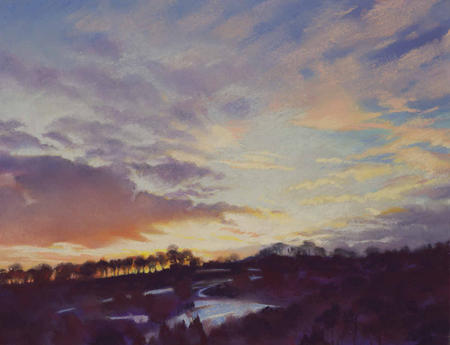 550 Winter Sunrise Over Bingham Park