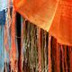 Orange tassels