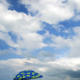 Blue parasol