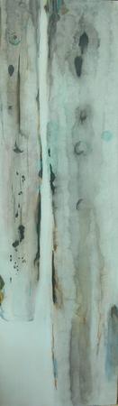 Panel three of ice series triptych