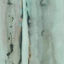 Panel three of ice series triptych