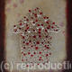 Haematopia II | £480(sold) | 40 x 60cm | Acrylic on Board & Ceramics Haematopia II