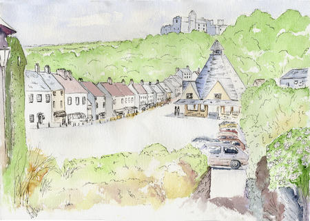 Dunster High Street