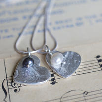 Silver Hearts necklace