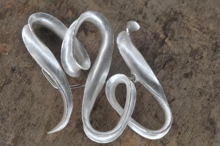 Heart brooch