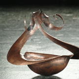 Spiral 2-arm bowl - Copper