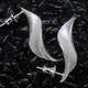 Curl earrings