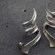2-loop spiral earrings