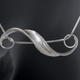 Curlicue pendant