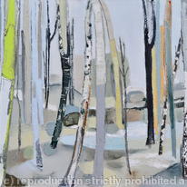 winter birch