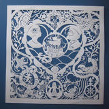 In to the deep - paper-cut