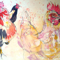 hidden Three chickens