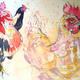 Three chickens